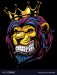 a-ferocious-lion-in-crown-vector-36725931