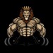 angry-lion-gym-custom-design-vector-138510505